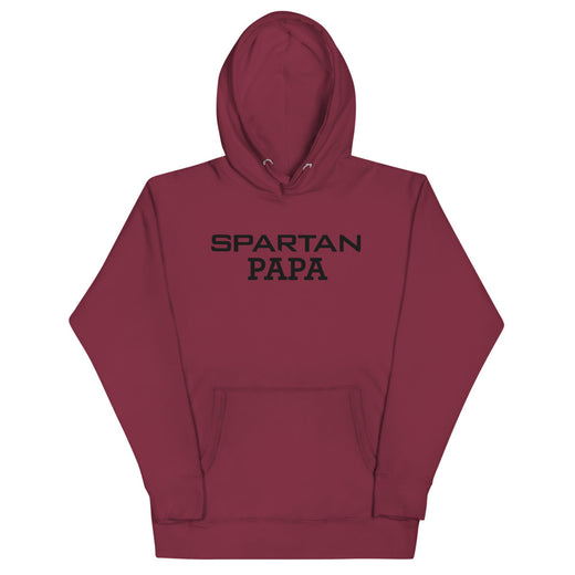 Spartan Papa Red Hoodie